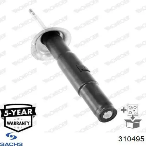 Amortecedor dianteiro esquerdo Sachs 310495 preço, a partir de 194,55 USD