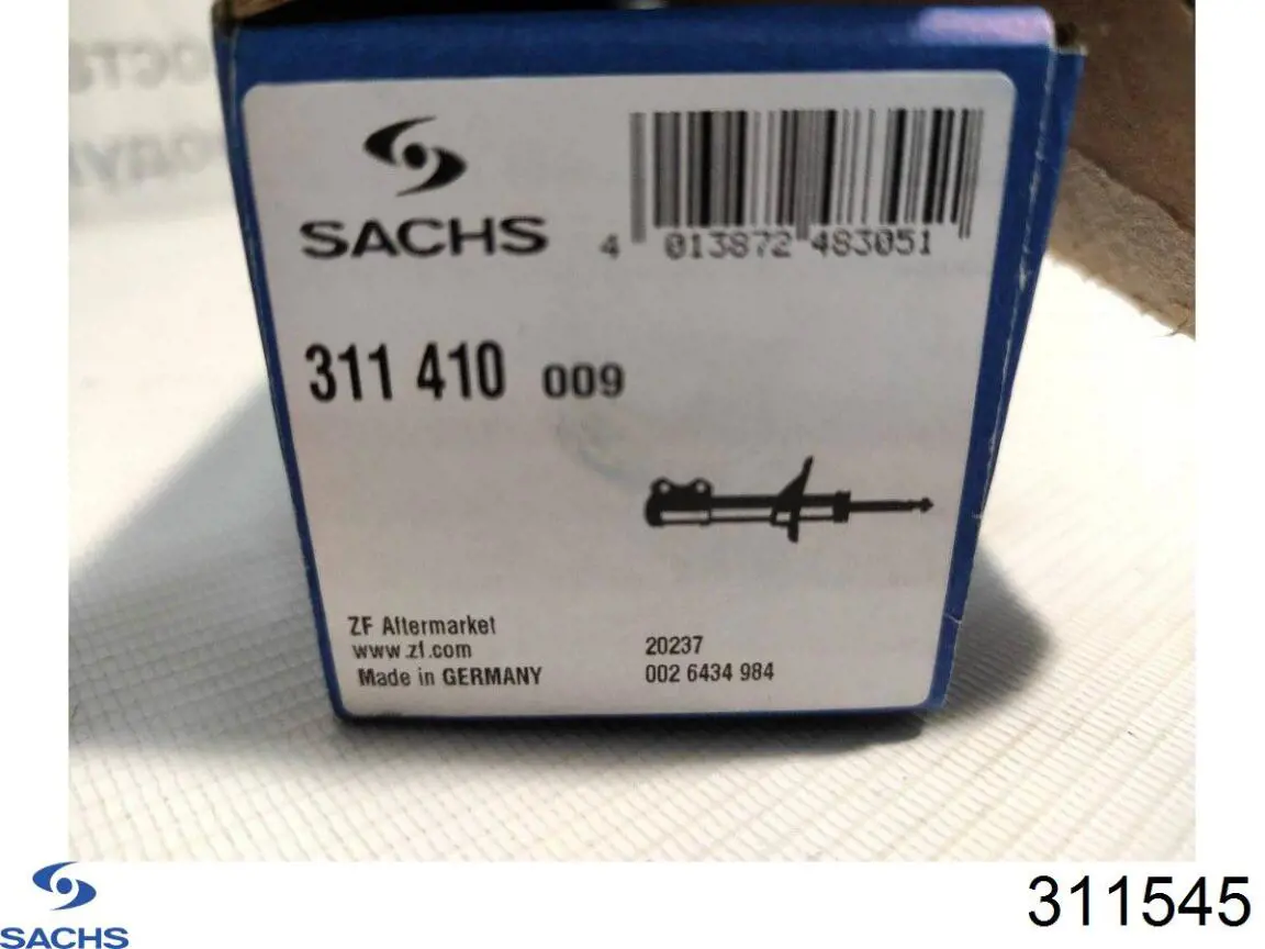 Compre 311545 Sachs Amortecedor traseiro
