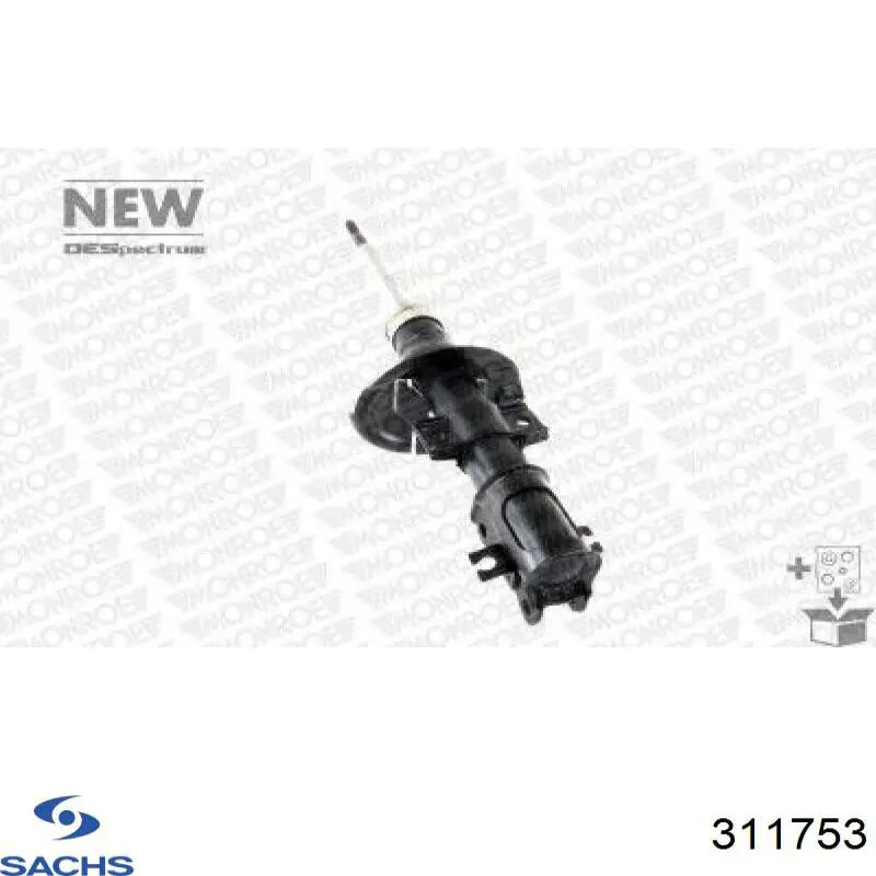 Compre 311753 Sachs Amortecedor traseiro