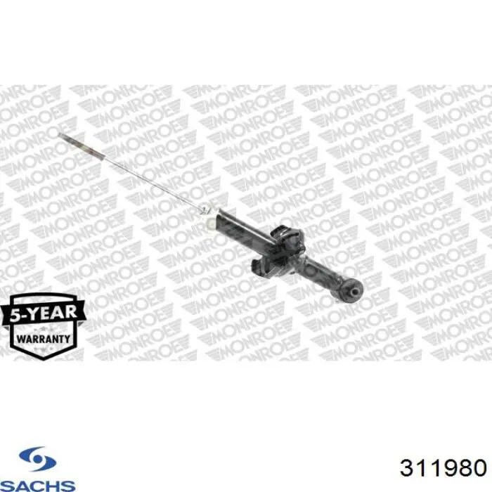 Compre 311980 Sachs Amortecedor traseiro