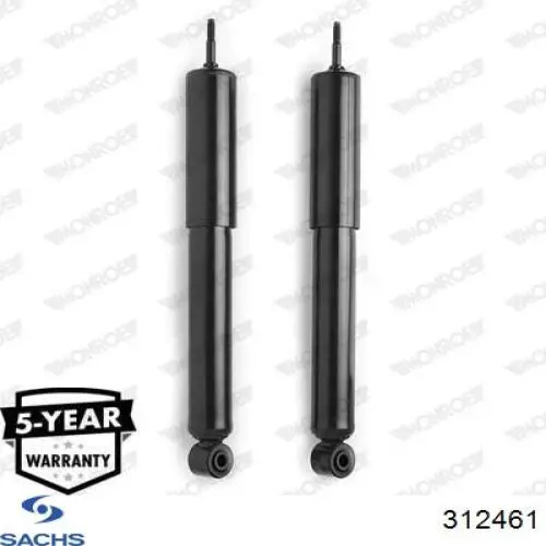 Amortecedor traseiro Sachs 312461 preço, a partir de 57,35 USD