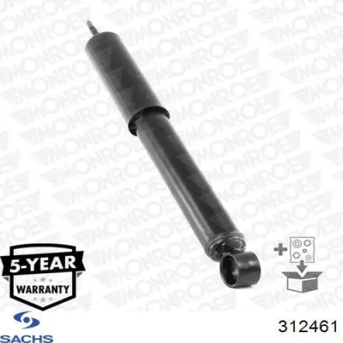 Compre 312461 Sachs Amortecedor traseiro