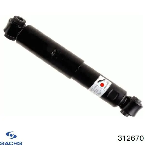 Amortecedor traseiro Sachs 312670 preço, a partir de 103,99 USD
