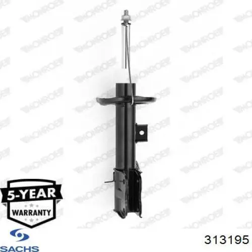 Amortecedor dianteiro direito Sachs 313195 preço, a partir de 80,16 USD