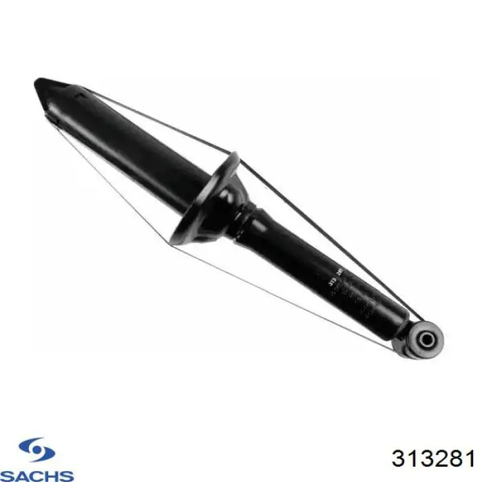 Amortecedor traseiro Sachs 313281 preço, a partir de 69,75 USD