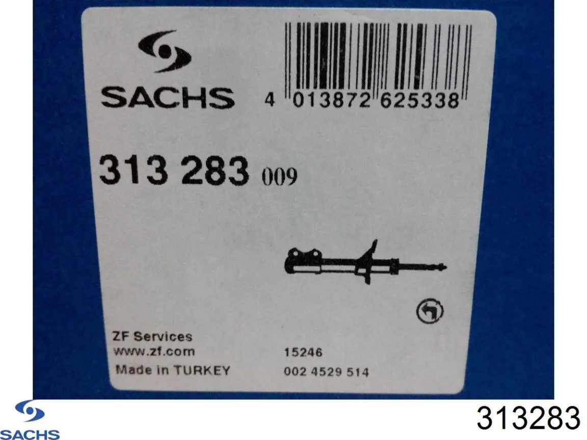 Compre 313283 Sachs Amortecedor dianteiro esquerdo