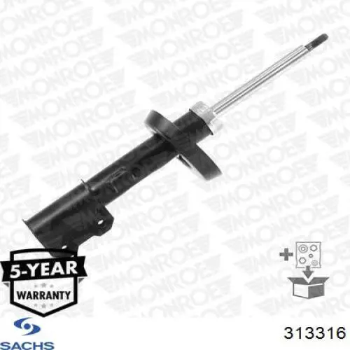 Compre 313316 Sachs Amortecedor dianteiro