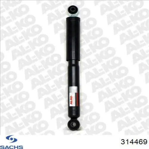 Compre 314469 Sachs Amortecedor traseiro