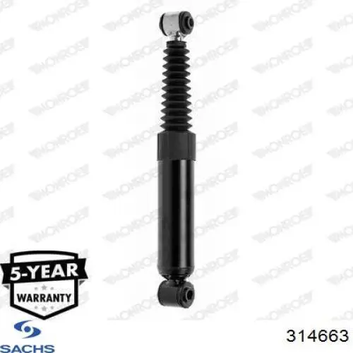 Compre 314663 Sachs Amortecedor traseiro