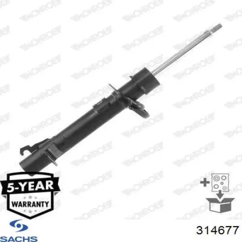 Compre 314677 Sachs Amortecedor dianteiro esquerdo