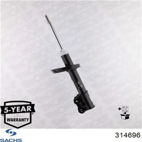 Compre 314696 Sachs Amortecedor dianteiro direito