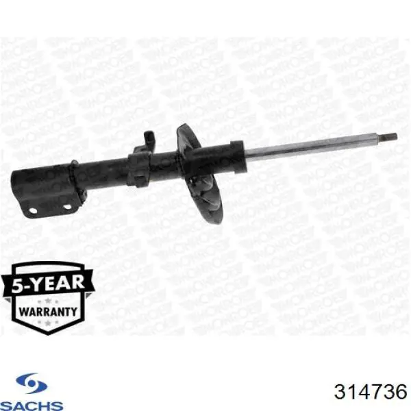 Amortecedor dianteiro Sachs 314736 preço, a partir de 49,03 USD