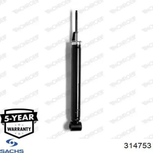 Amortecedor traseiro Sachs 314753 preço, a partir de 44,41 USD