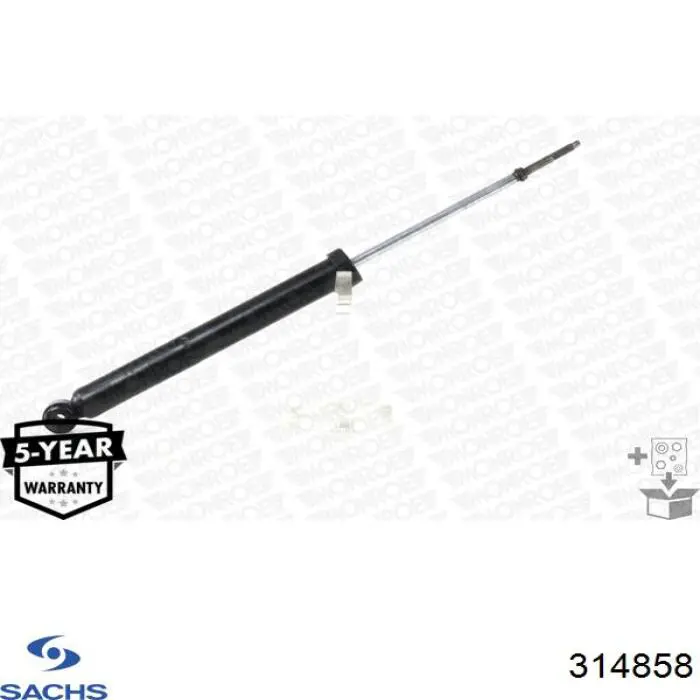 Amortecedor traseiro Sachs 314858 preço, a partir de 42,83 USD