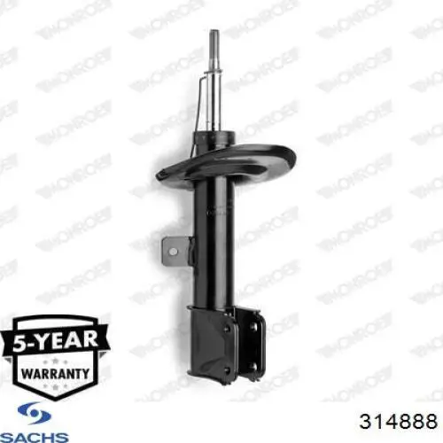 Compre 314888 Sachs Amortecedor dianteiro direito