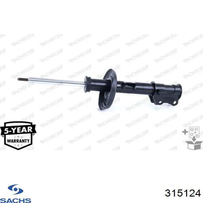 Compre 315124 Sachs Amortecedor dianteiro direito