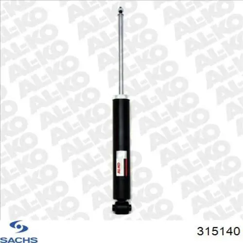 Compre 315140 Sachs Amortecedor traseiro