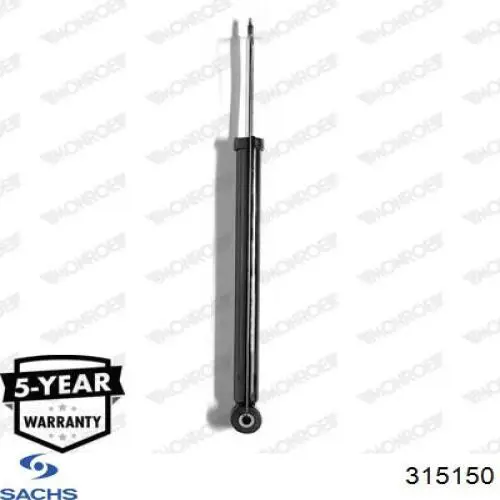 Compre 315150 Sachs Amortecedor traseiro