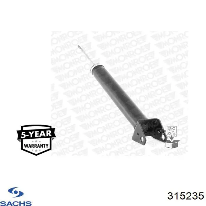 Amortecedor traseiro Sachs 315235 preço, a partir de 171,62 USD