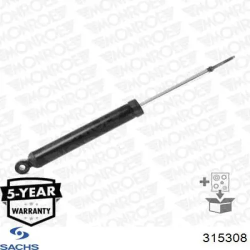 Amortecedor traseiro Sachs 315308 preço, a partir de 64,37 USD