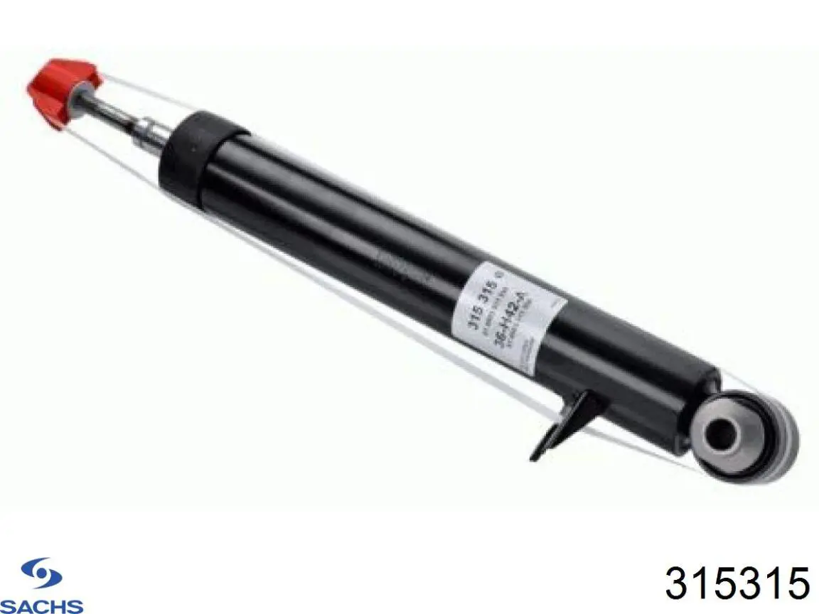 Compre 315315 Sachs Amortecedor traseiro esquerdo