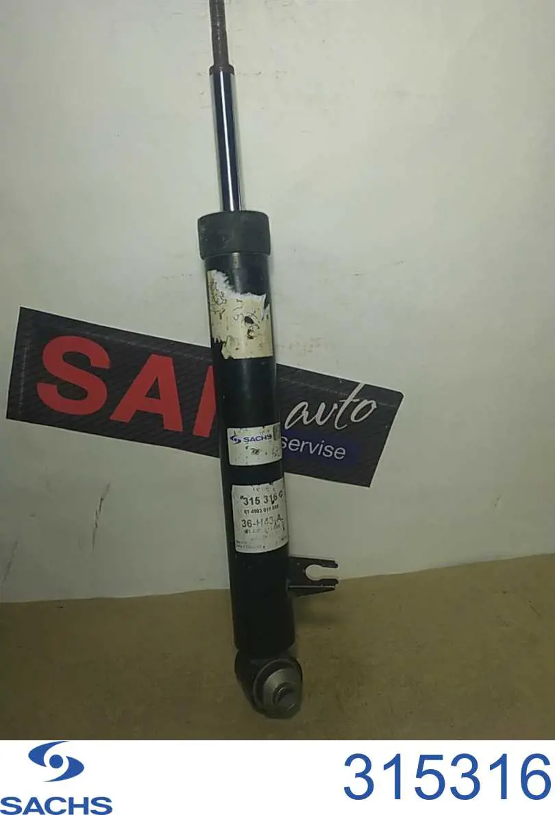 Amortecedor traseiro direito Sachs 315316 preço, a partir de 91,11 USD