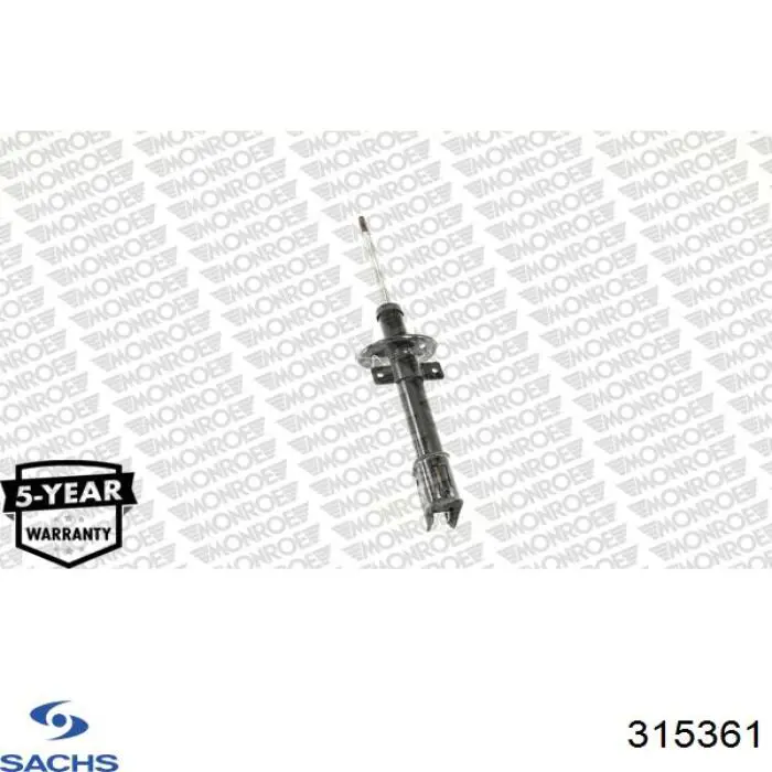 Compre 315361 Sachs Amortecedor traseiro