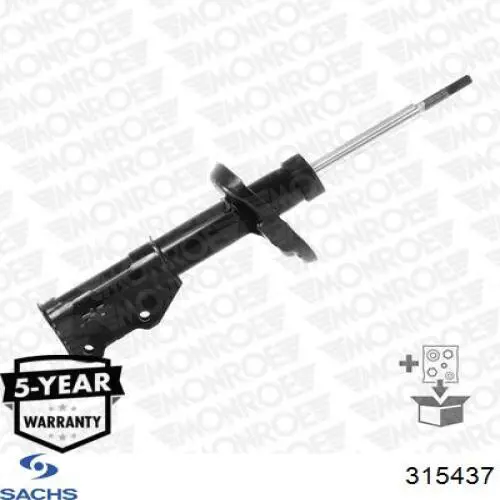 Compre 315437 Sachs Amortecedor dianteiro esquerdo