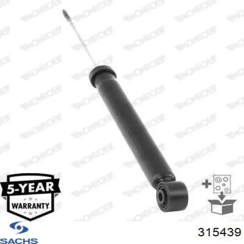 315439 Sachs Amortecedor traseiro