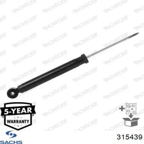 Amortecedor traseiro Sachs 315439 preço, a partir de 56,46 USD