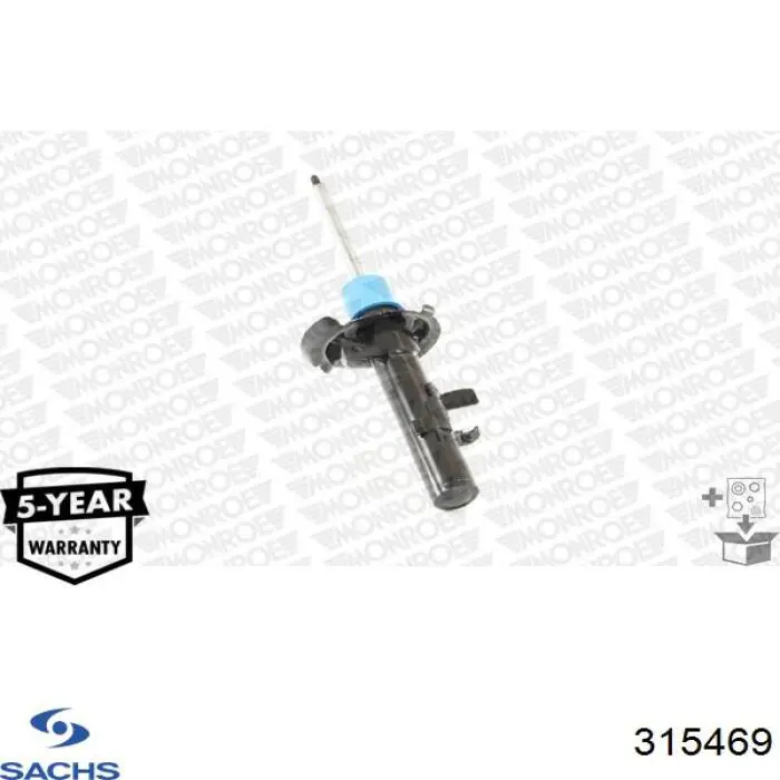 Compre 315469 Sachs Amortecedor dianteiro esquerdo