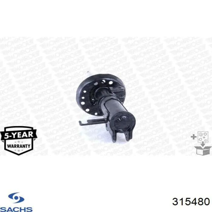 Amortecedor dianteiro direito Sachs 315480 preço, a partir de 72,36 USD