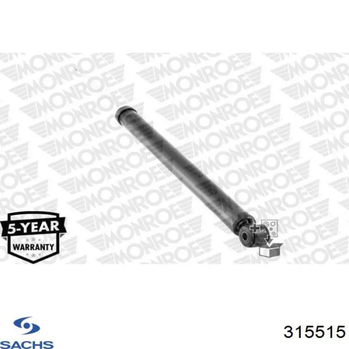 Compre 315515 Sachs Amortecedor traseiro