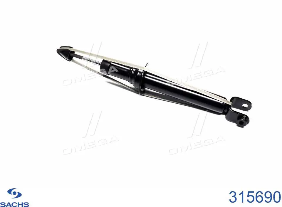315690 Sachs Amortecedor traseiro direito