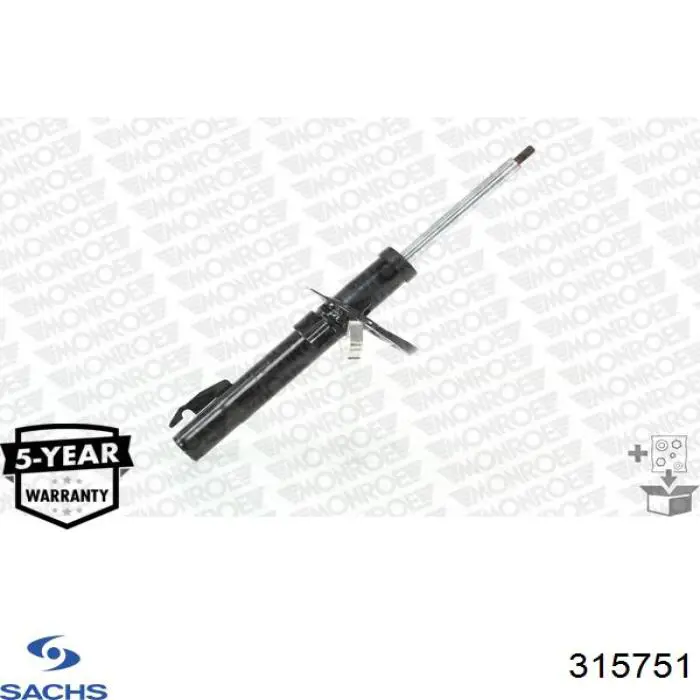 Compre 315751 Sachs Amortecedor traseiro