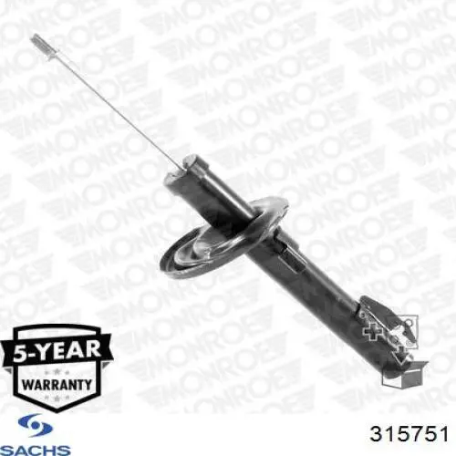 Amortecedor traseiro Sachs 315751 preço, a partir de 59,41 USD