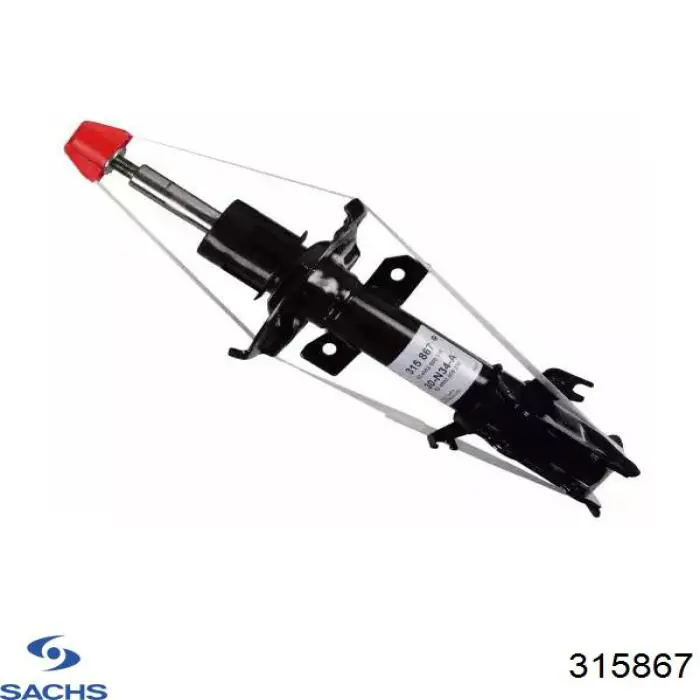 315867 Sachs Amortecedor dianteiro direito