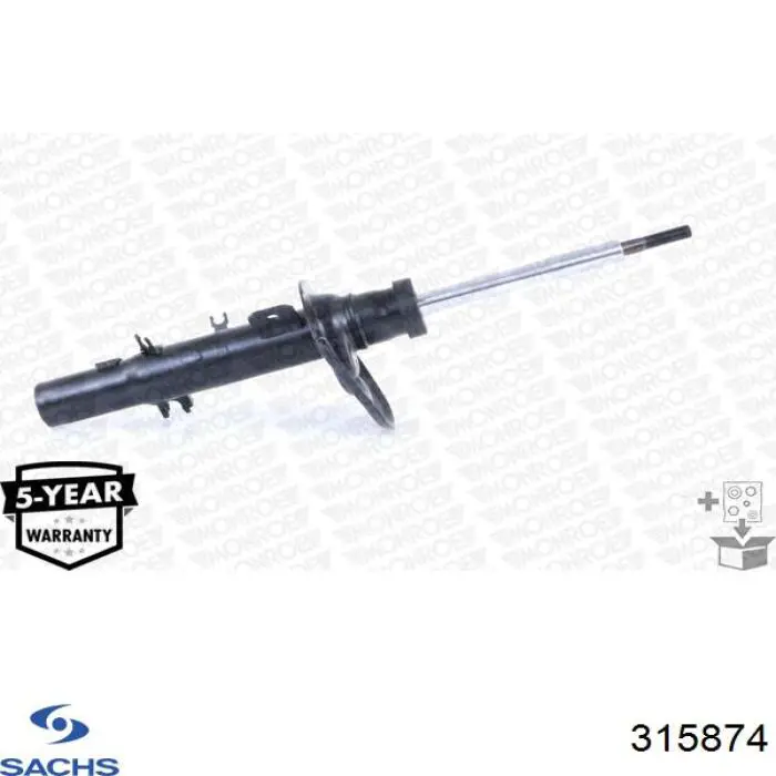 315874 Sachs Amortecedor dianteiro esquerdo