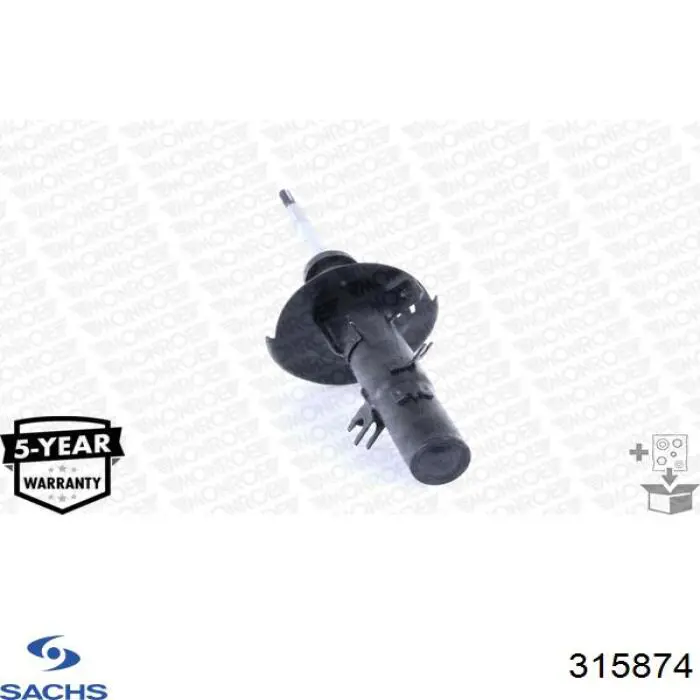Amortecedor dianteiro esquerdo Sachs 315874 preço, a partir de 67,11 USD