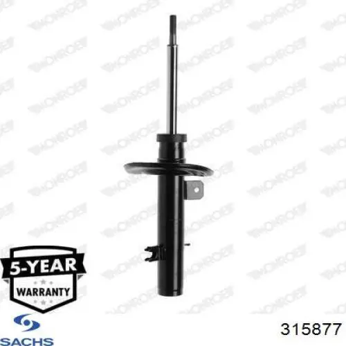 315877 Sachs Amortecedor dianteiro direito
