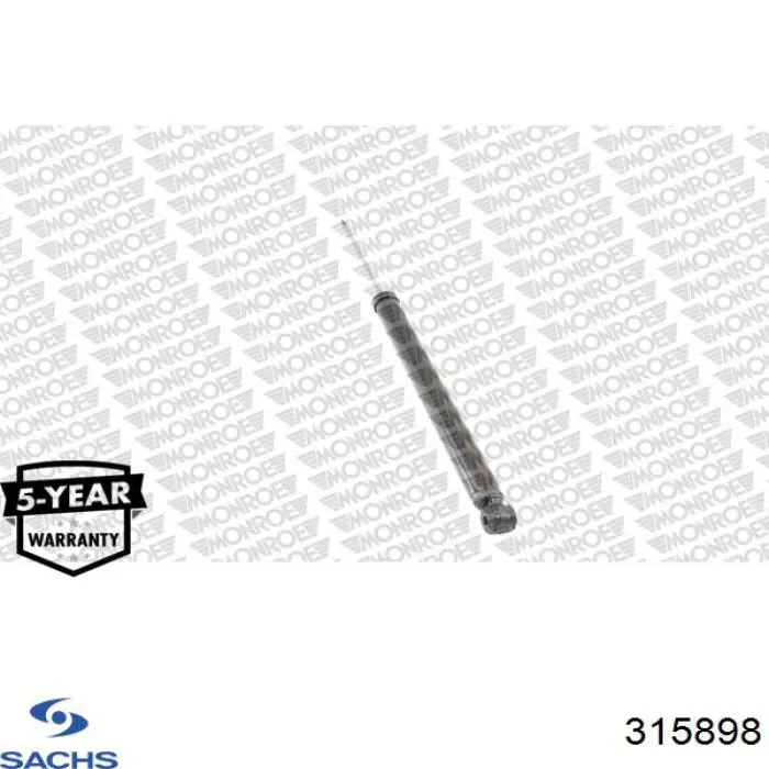 315898 Sachs Amortecedor traseiro