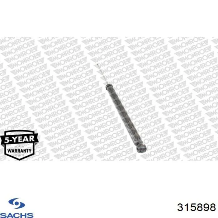 Amortecedor traseiro Sachs 315898 preço, a partir de 45,32 USD