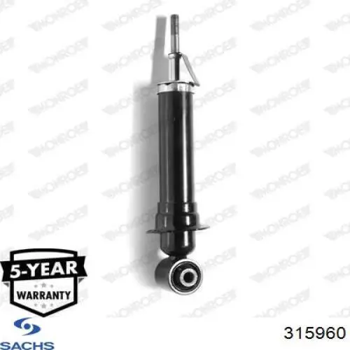 315960 Sachs Amortecedor traseiro