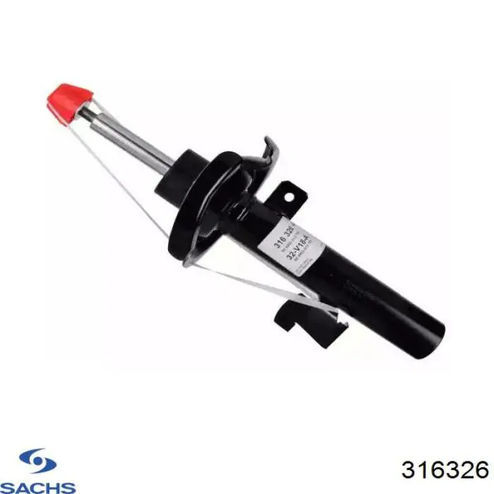 316326 Sachs Amortecedor dianteiro esquerdo