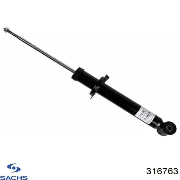 316763 Sachs Amortecedor traseiro