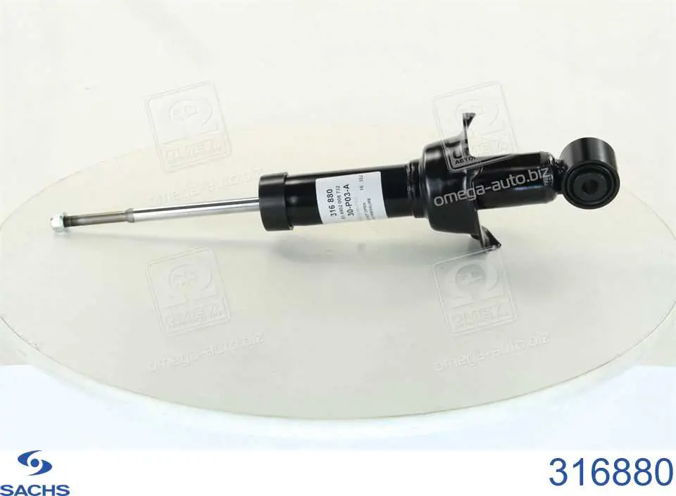 316880 Sachs Amortecedor traseiro direito
