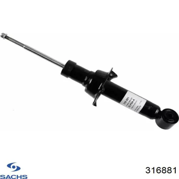 316881 Sachs Amortecedor traseiro