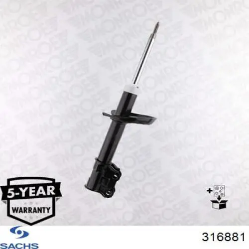 Amortecedor traseiro Sachs 316881 preço, a partir de 80,02 USD