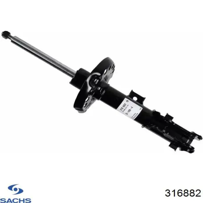 316882 Sachs Amortecedor dianteiro esquerdo