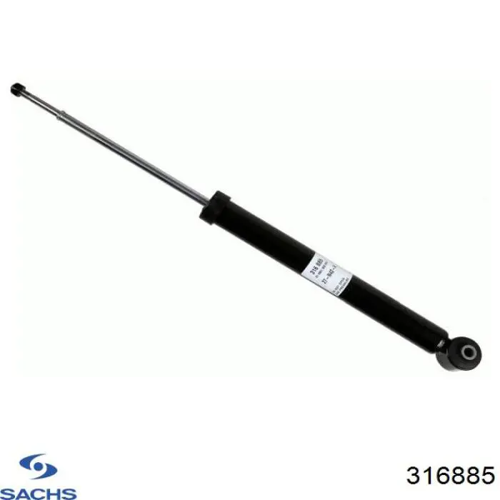 Amortecedor traseiro esquerdo Sachs 316885 preço, a partir de 80,85 USD